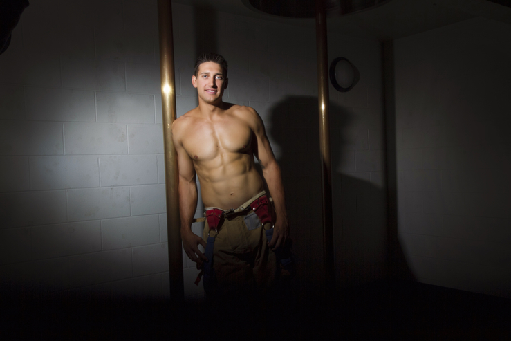 efbts turn up the heat fire fighter calendar 2016
